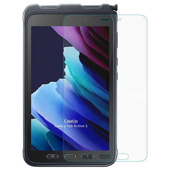 CaseUp Samsung Galaxy Tab Active 3 T577 İnce Nano Cam Şeffaf 2